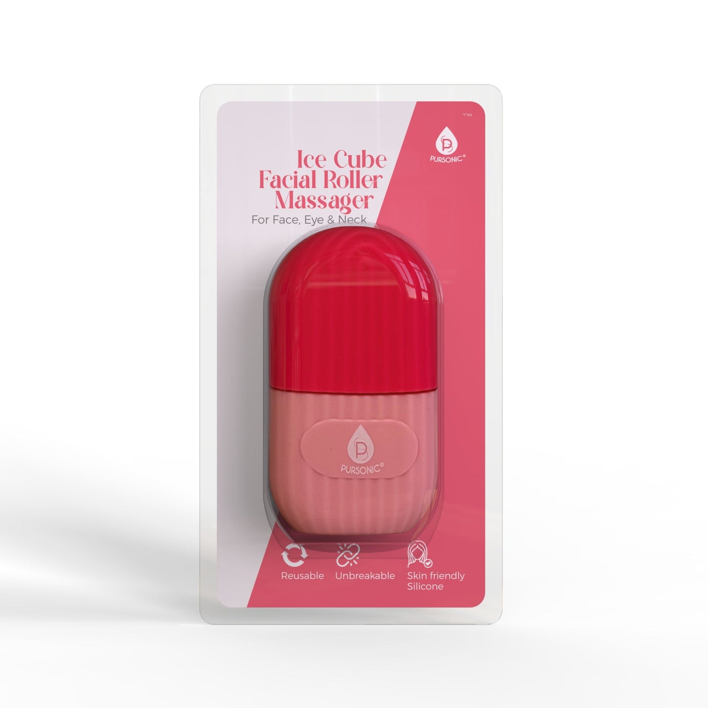 AURATEKSKIN ICE CUBE FACIAL ROLLER MASSAGER